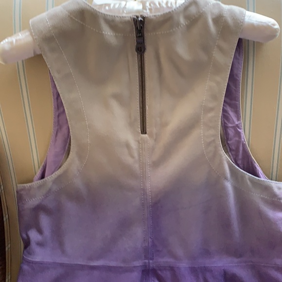 FP GOAT LEATHER SUEDE MOON BEAM MINI DRESS SZ S - Picture 14 of 16